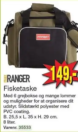 Harald Nyborg Fisketaske tilbud