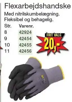 Harald Nyborg Flexarbejdshandske tilbud