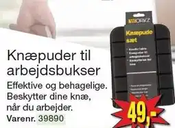 Harald Nyborg Knæpuder til arbejdsbukser tilbud