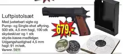 Harald Nyborg Luftpistolsæt tilbud
