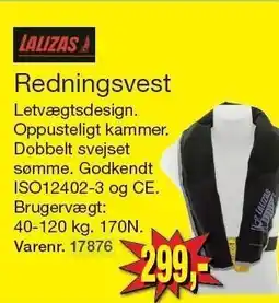 Harald Nyborg Redningsvest tilbud