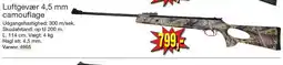 Harald Nyborg Luftgevær 4,5 mm camouflage tilbud