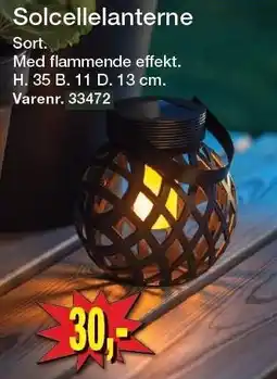 Harald Nyborg Solcellelanterne tilbud