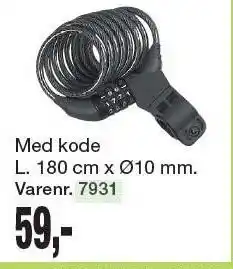 Harald Nyborg Spirallås med kode tilbud