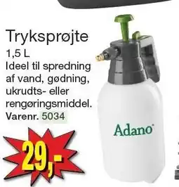 Harald Nyborg Tryksprøjte tilbud