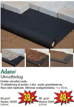 Harald Nyborg Ukrudtsdug tilbud