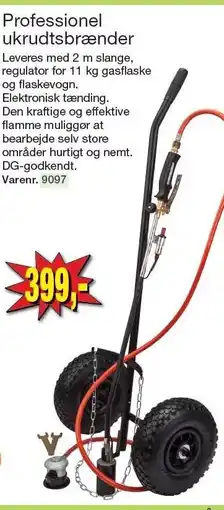 Harald Nyborg Professionel ukrudtsbrænder tilbud