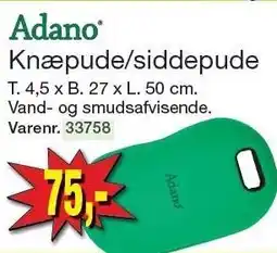 Adano Knæpude/siddepude