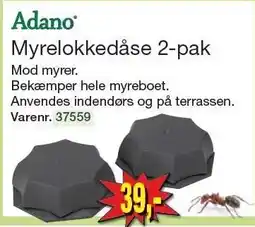 Harald Nyborg Adano Myrelokkedåse 2-pak tilbud