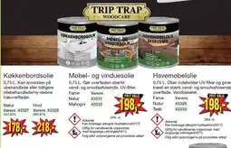 Harald Nyborg Køkkenbordsolie, Møbel- og vinduesolie eller Havemøbelolie tilbud