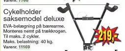 Harald Nyborg Cykelholder saksemodel deluxe tilbud