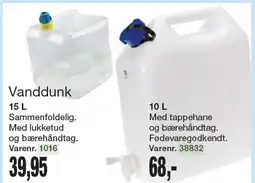 Harald Nyborg Vanddunk tilbud