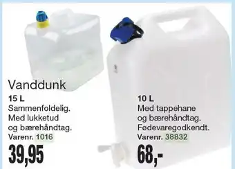 Harald Nyborg Vanddunk tilbud