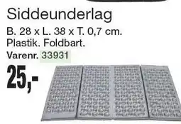 Harald Nyborg Siddeunderlag tilbud