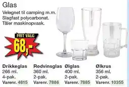 Harald Nyborg Glas tilbud