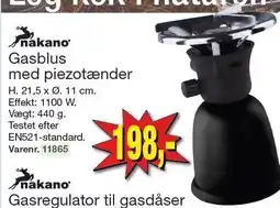 Harald Nyborg Gasblus med piezotænder tilbud