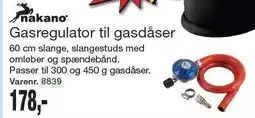 Harald Nyborg Gasregulator til gasdåser tilbud