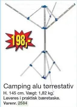 Harald Nyborg Camping alu tørrestativ tilbud