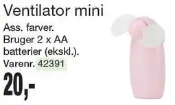 Harald Nyborg Ventilator mini tilbud