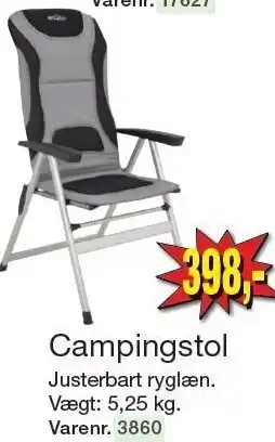 Harald Nyborg Campingstol tilbud