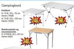 Harald Nyborg Campingbord tilbud