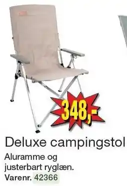 Harald Nyborg Deluxe campingstol tilbud
