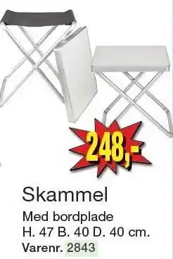Harald Nyborg Skammel tilbud