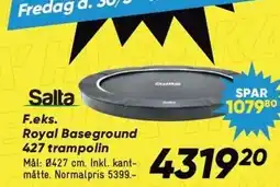 Bilka Salta Royal Baseground 427 trampolin tilbud