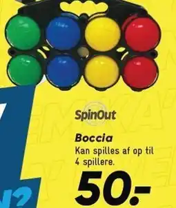 Bilka SpinOut Boccia tilbud