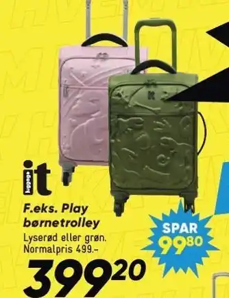 Bilka Play børnetrolley tilbud