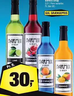 Calle Barmix Sirup tilbud