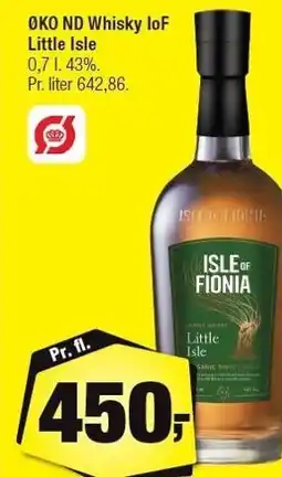 Calle ØGO ND Whisky IoF Little Isle tilbud