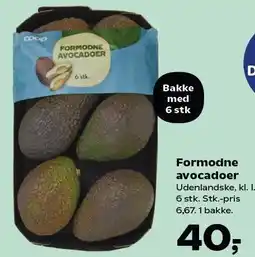 Kvickly Formodne avocadoer tilbud