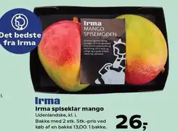 Kvickly Irma spiseklar mango tilbud