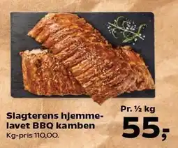 Kvickly Slagterens hjemmelavet BBQ kamben tilbud