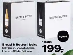Kvickly Bread & Butter i boks tilbud