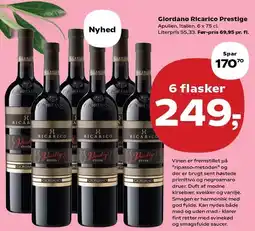 Giordano Ricarico Prestige - 6 flasker