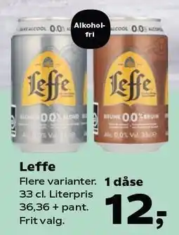 Kvickly Leffe tilbud