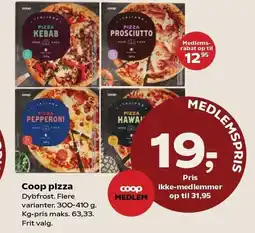 Kvickly Coop pizza tilbud