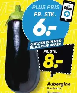 Bilka Aubergine tilbud