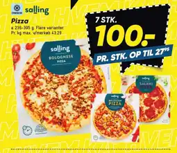Bilka SALLING Pizza tilbud
