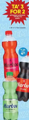 Bilka TA' 3 FOR 2 på Harboe sodavand tilbud