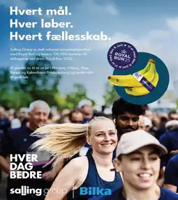 Bilka Hvert mål. Hver løber. Hvert fællesskab tilbud