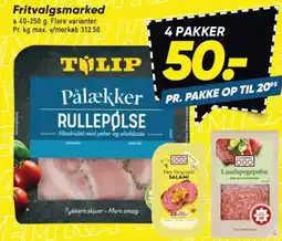 Bilka TULIP Fritvalgsmarked tilbud