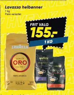 Bilka Lavazza helbønner tilbud