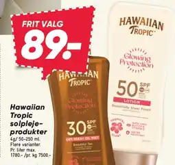 Hawaiian Tropic solpleje- produkter