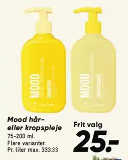 Bilka Mood hår- eller kropspleje tilbud