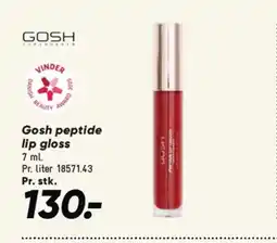 Bilka GOSH peptide lip gloss tilbud