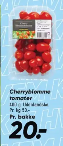 Bilka Cherryblomme tomater tilbud