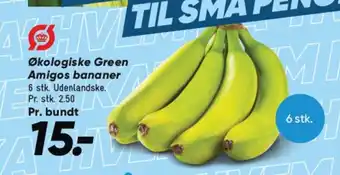 Bilka Økologiske Green Amigos bananer tilbud